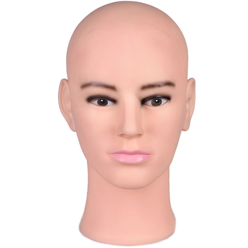 2019 Fiberglass Realistic Male Mannequin Dummy Head for Hat and Wig Display