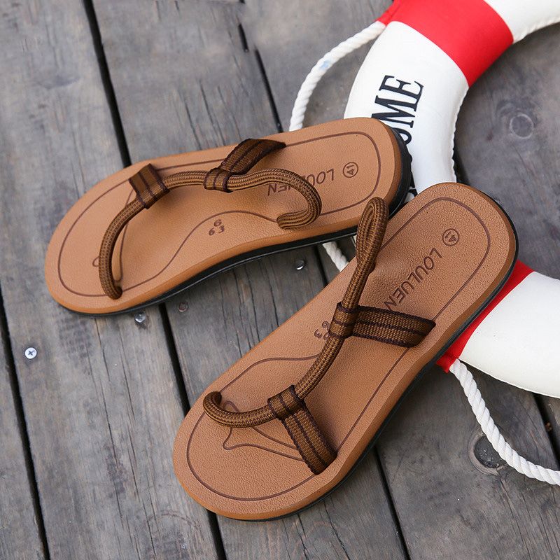 Acquistare Sandali Nuovi Sandali Da Uomo Estate Corda Elastica In Stile  Roma Sandali Da Spiaggia Moda Casual Unisex Scarpe Da Esterno Sandali Uomo  Economico | Consegna Veloce E Qualità | DHgate Italy