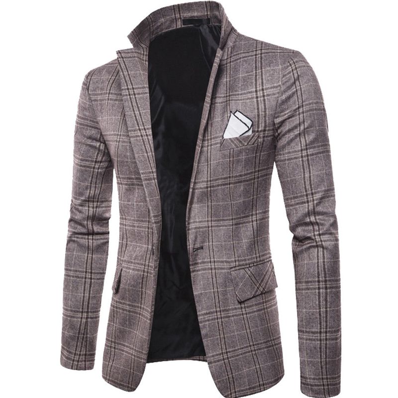 mens plaid blazer vintage