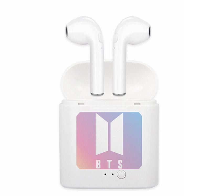 2019 New هبوط السفينة Kpop فتيان بانقتان Bts مجموعة الشباب بلوتوث اللاسلكية المزدوج رئيس ستيريو شاحن سماعات Diy هدية 2021 من Margot123 200 35ر س موبايل Dhgate