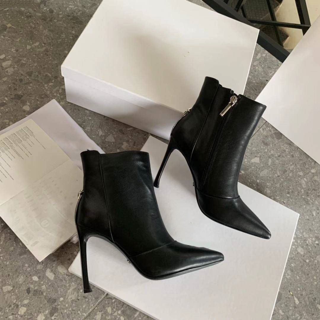 designer platform booties