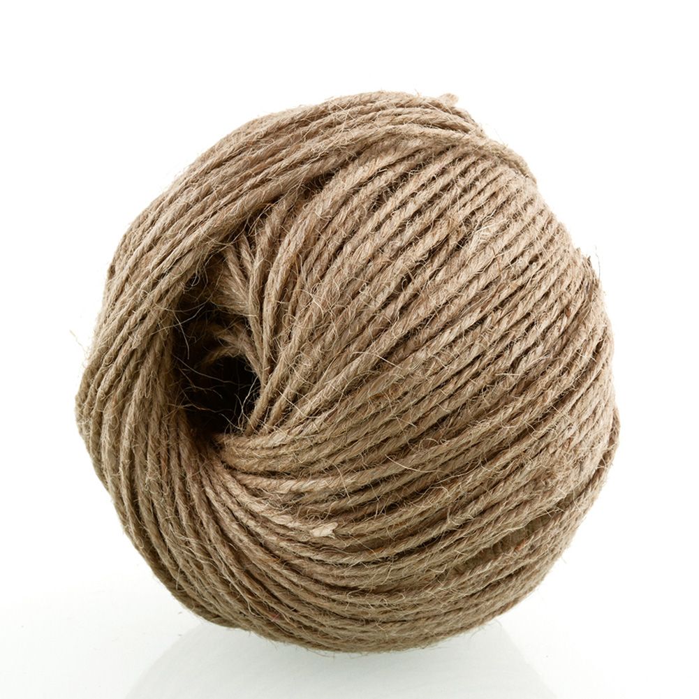 20 metros 10 mm Jard/ín cuerda yute cord/ón natural manualidades paquete cuerda yute artesan/ía embalajes DIY cuerda decoraci/ón cuerda