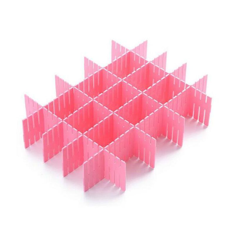 2019 Adjustable Plastic Drawer Divider Organizers Expandable