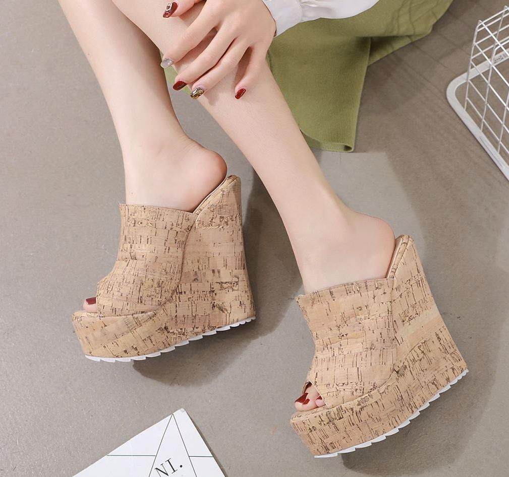 womens wedge mules