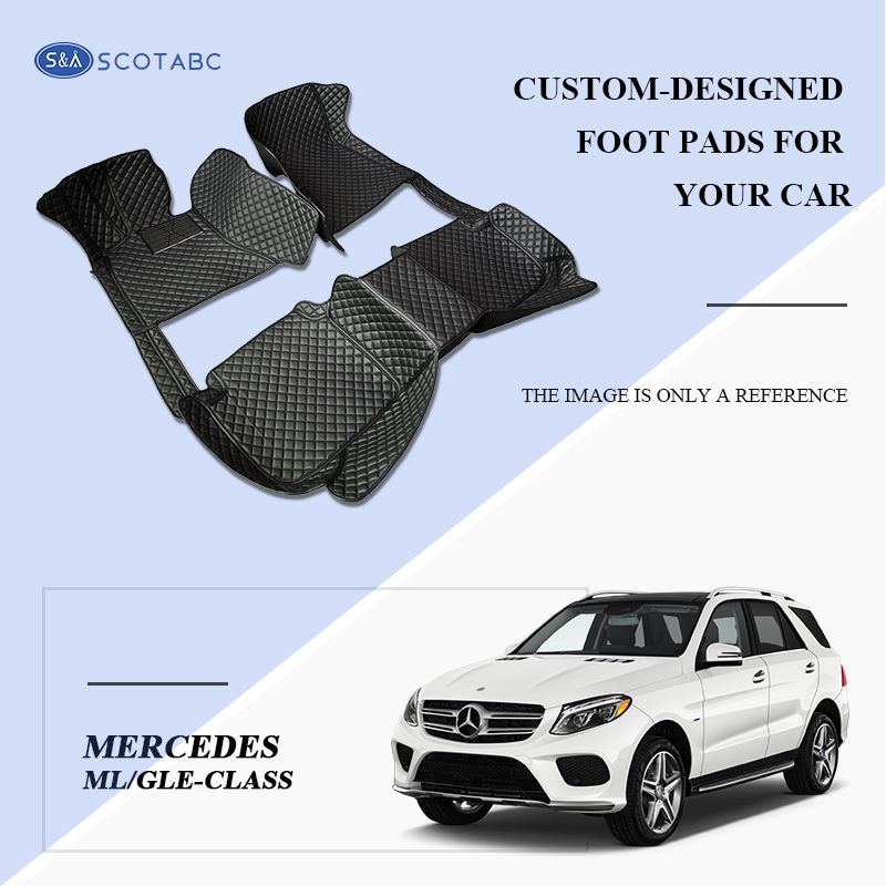 2019 Scotab All Weather Leather Car Floor Mats For Mercedes Ml Gle