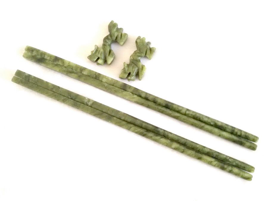 jade chopsticks