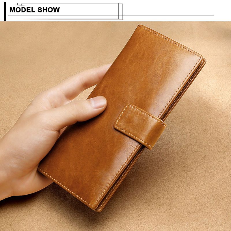 MENS QUALITY GENUINE REAL SOFT COW HIDE LEATHER CREDIT CARD HOLDER WALLET PURSE