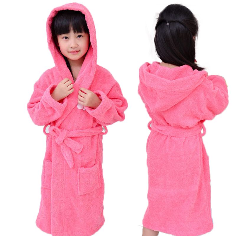 kids towel robe