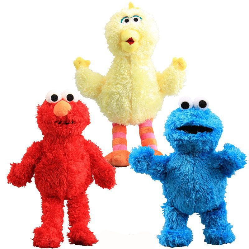 sesame street stuffed animals