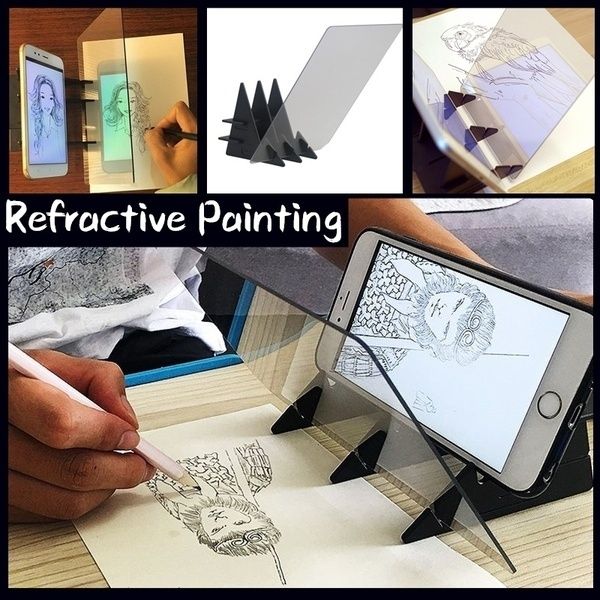1set Artist Sketch Tracing Drawing Board Optical Drawing Projector Paint Best 1set Artist Sketch Tracing Drawing Board Optical Drawing Projector Paint Best