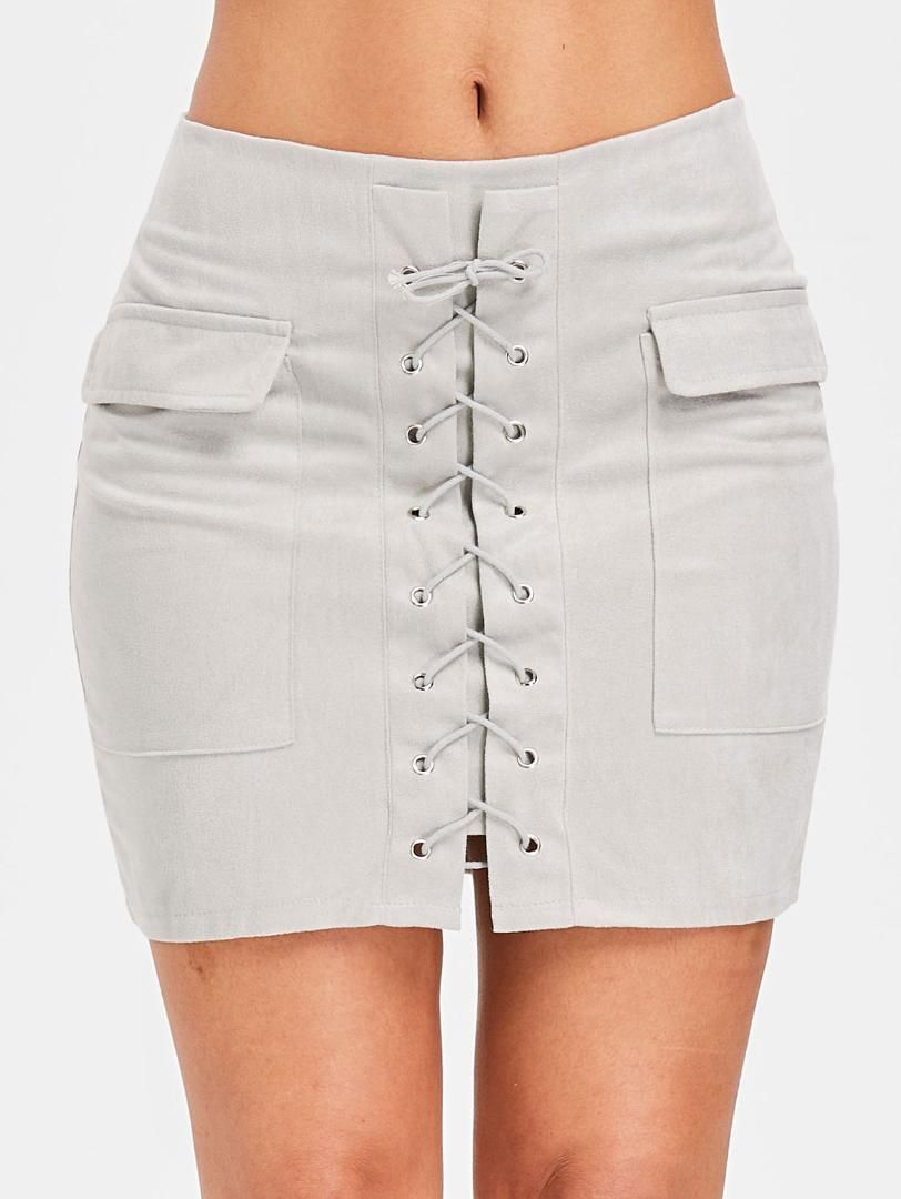 fitted skirt