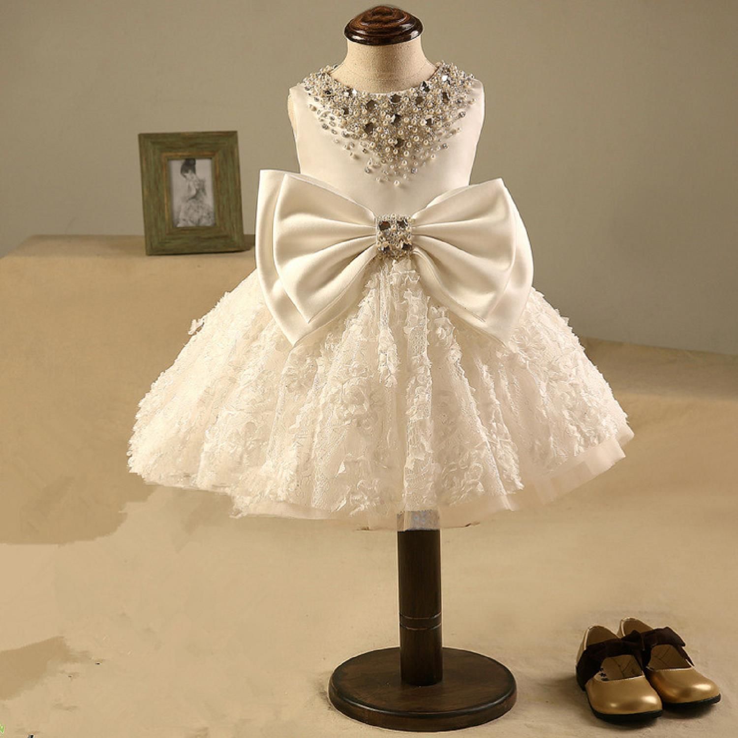 Luxury Baby Girls Pageant Dress For 