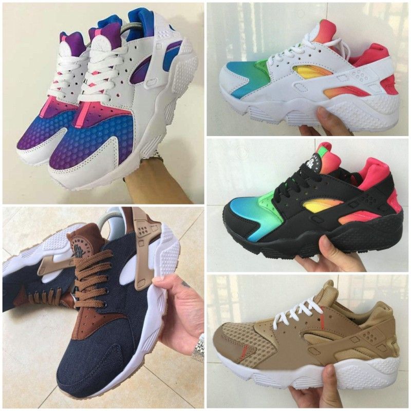 huarache rainbow shoes