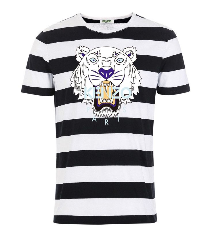red and black kenzo t shirt