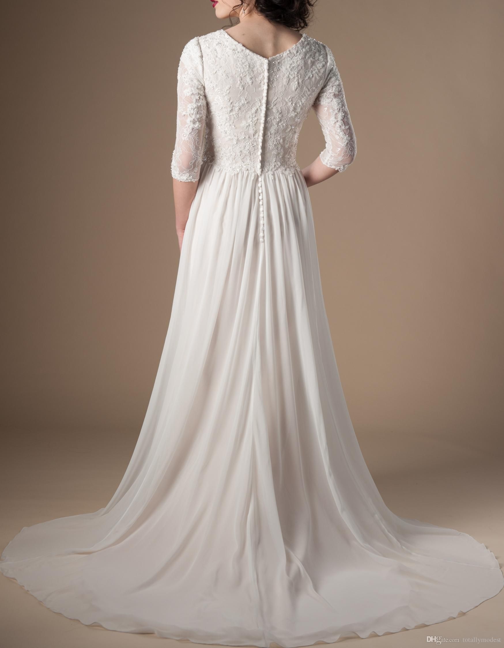 informal wedding gowns