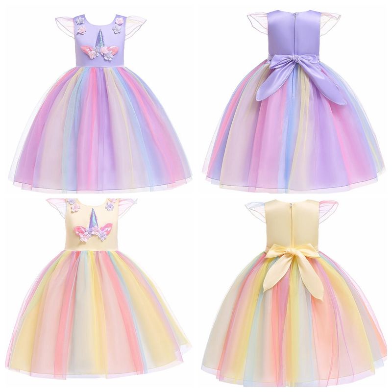 flower girl unicorn dress