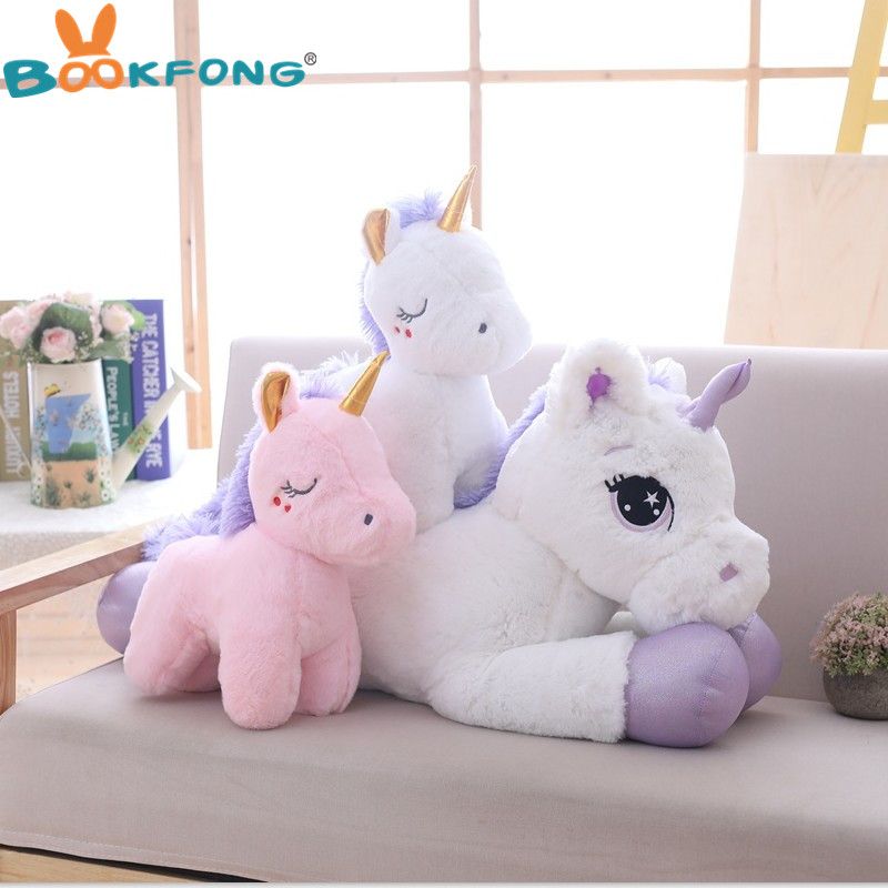2020 Giant Size High Quality Unicorn Plush Toy Soft Stuffed