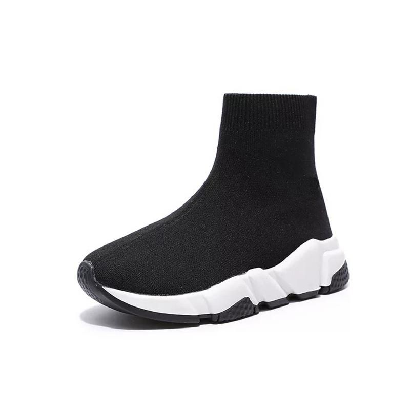 all black sock sneakers
