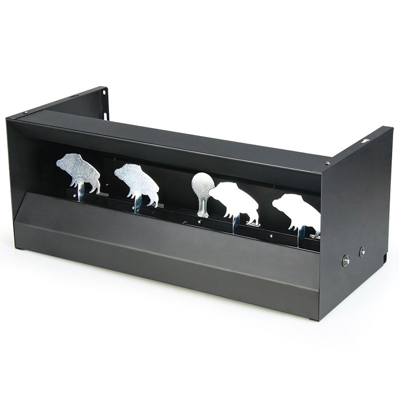 Wholesale Knockdown Automatic Reset Metal Shooting Target Box Special