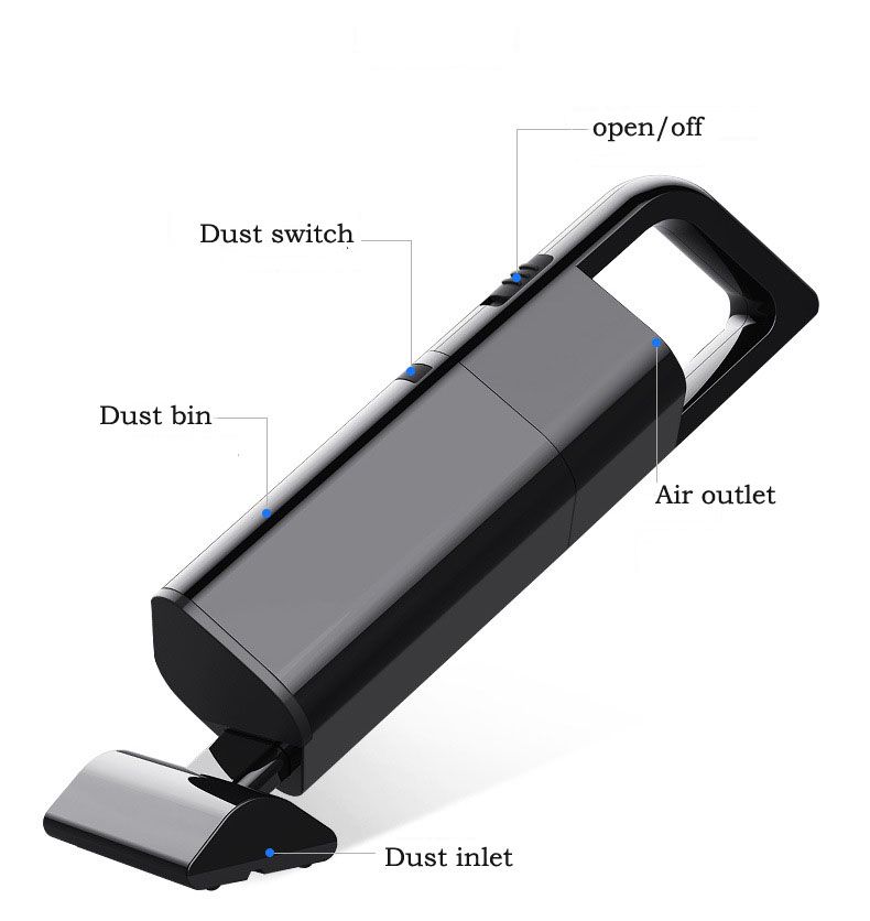 2019 2020 Car Vacuum Cleaner Portable Handheld Auto Strong Power