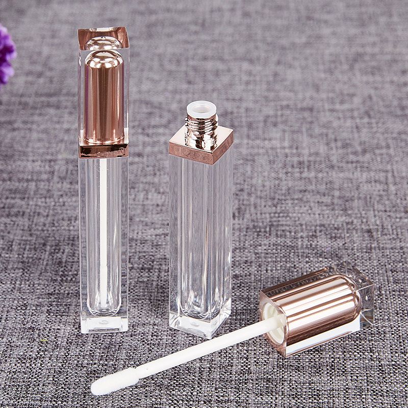 Source Aluminum empty rose gold lip balm packaging , lip stick container  case , rose gold lipstick tube on m.