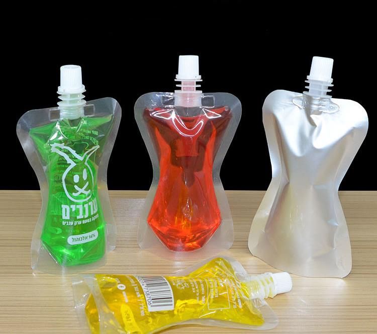21 100 Ml Doypack Aluminum Mylar Stand Up Bag Liquid Bag Folding Water Beverage Squeeze Drink Spout Pouch Sn565 From Springfang 0 35 Dhgate Com