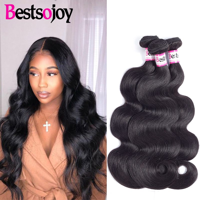 10a Peruvian Body Wave 100 Human Hair Weave Bundles Natural Color