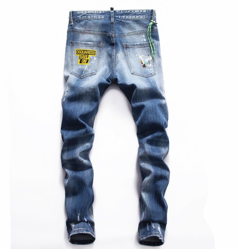 mens jeans with designs on back pockets