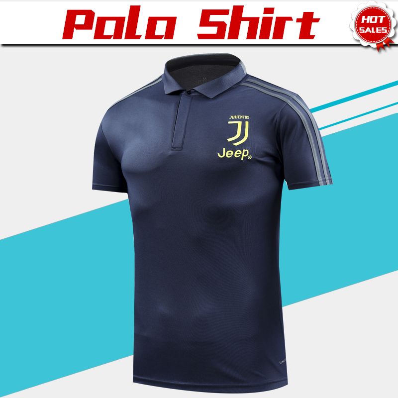 Polo Juventus 2019, Camiseta De Fútbol Azul Y Negra 18/19 Tinta Azul Juventus, Camisetas De Fútbol Y Polo Camisetas De Deporte Por Xctc5320, 16,28 € | Es.Dhgate.Com