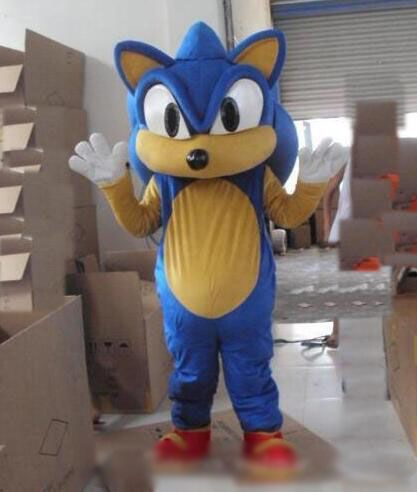 Sonic The Hedgehog Cosplay Sonic Mascot Costume Cosplay Fancy Dress Adults Suit