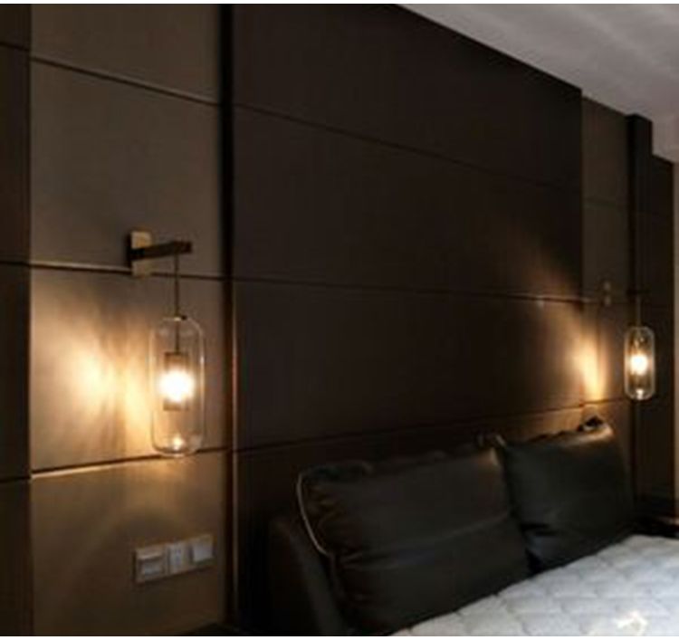 Grosshandel Italien Design Wand Scone Leuchte Schwarz Gold