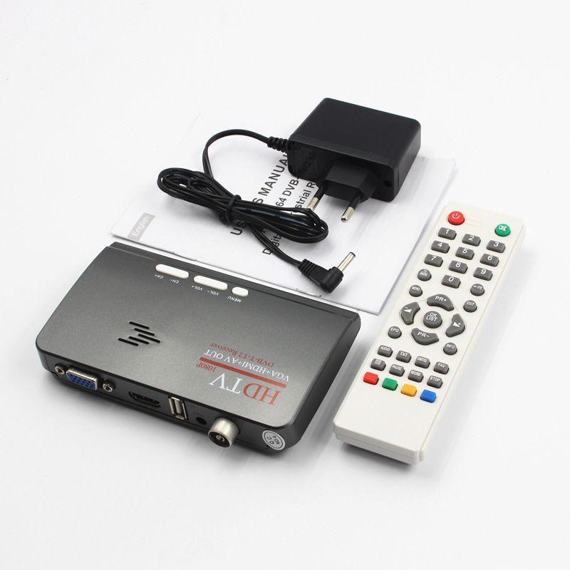 1080p Mobile Dvb T2 Car Digital Tv Receiver Real 2 Antenna Speed Up To 160 180km H Dvb T2 Car Tv Tuner Mpeg4 Sd Hd