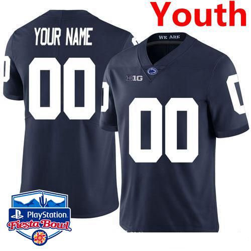 Youth Blue Name with Fiesta Bowl