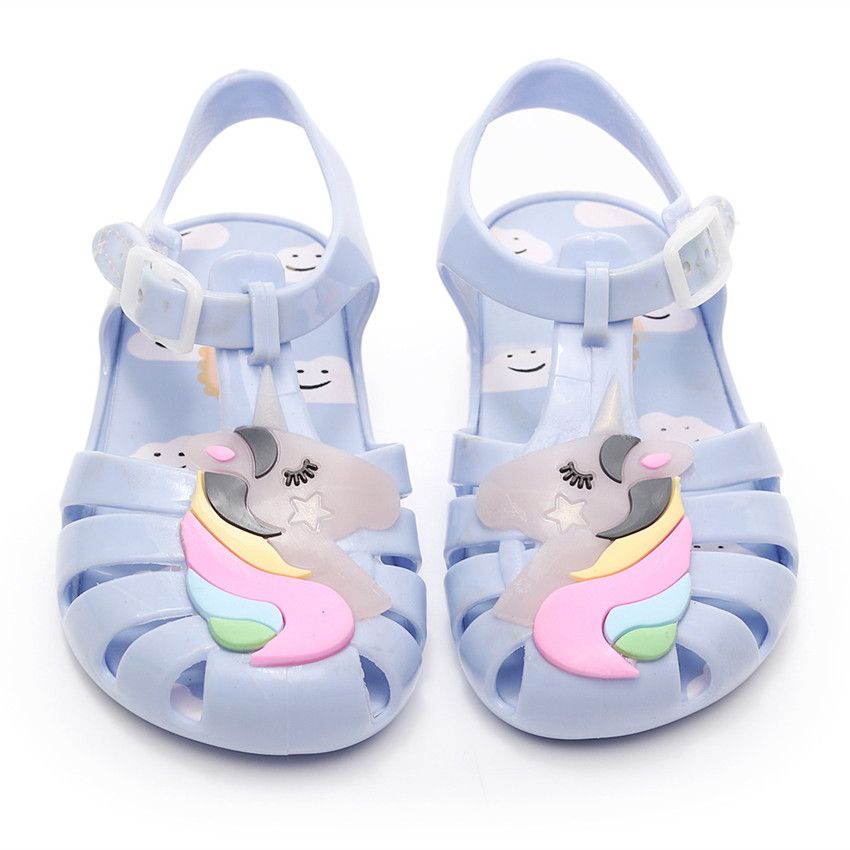 girls unicorn sandals