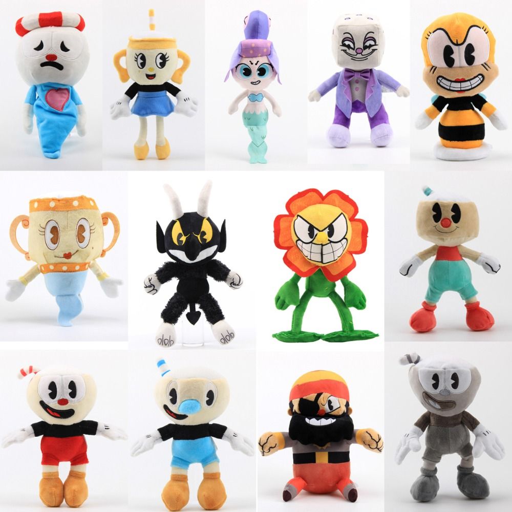 cuphead mugman plush