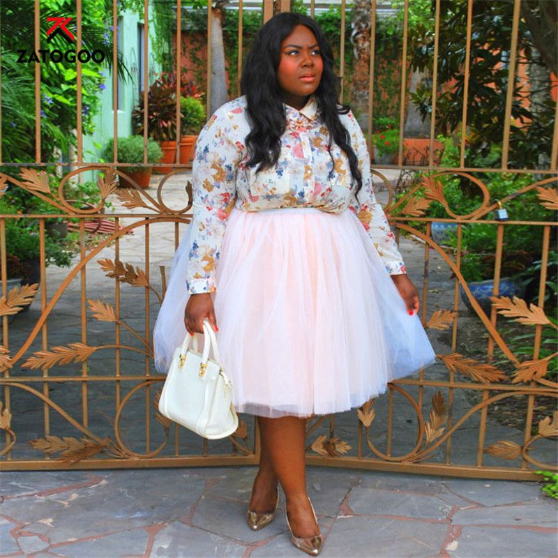 white tulle skirt plus size