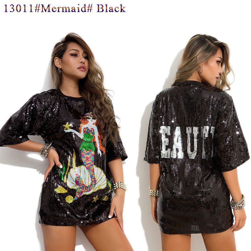 13011 # Mermaid # Black