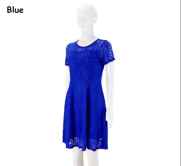 women's floral lace dress
