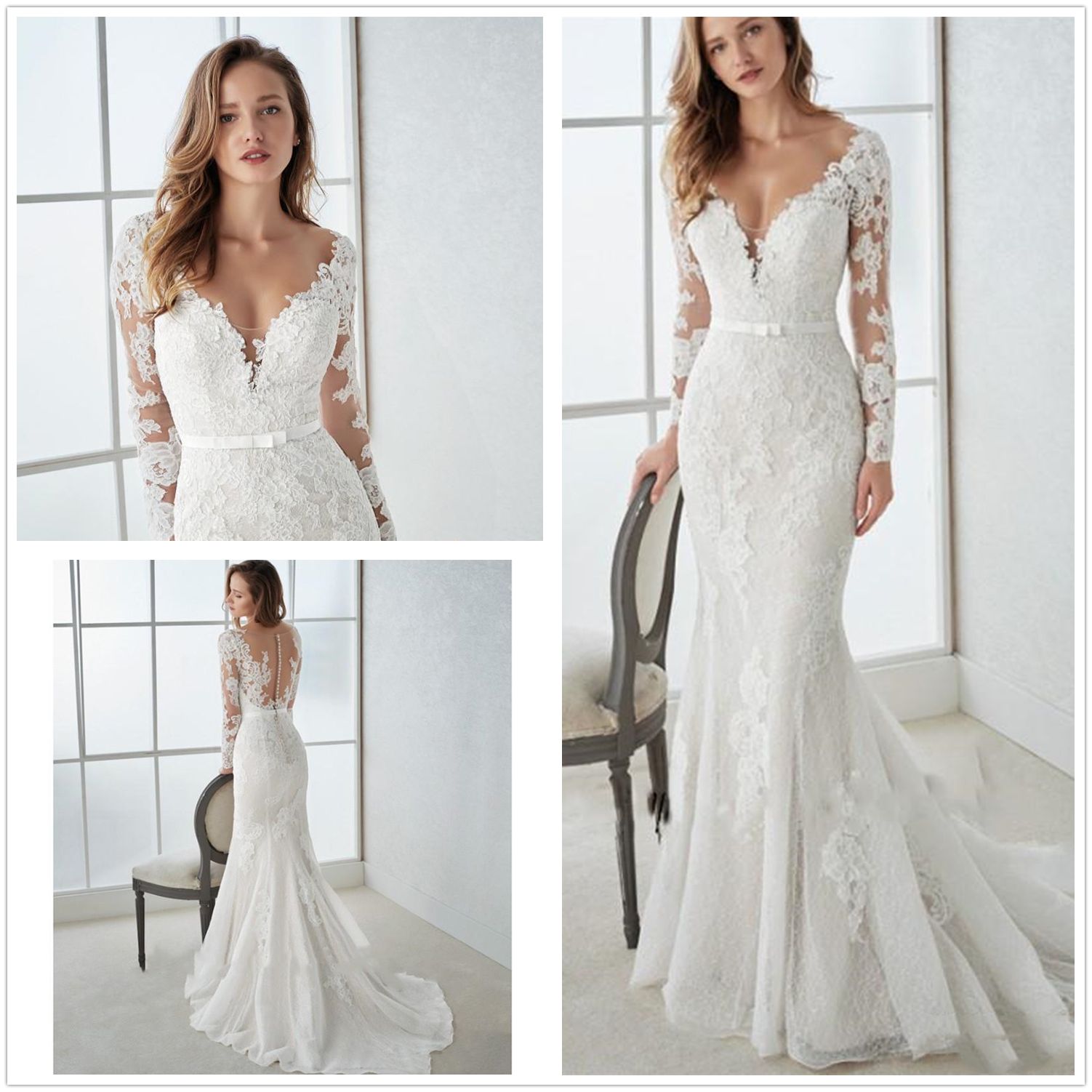 white country wedding dress