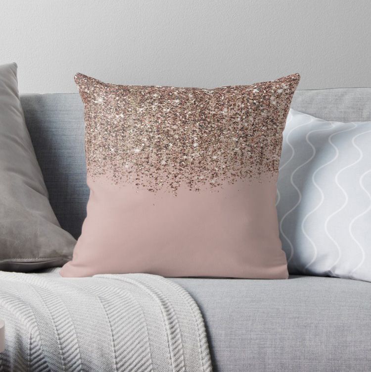 rose gold pillow cases