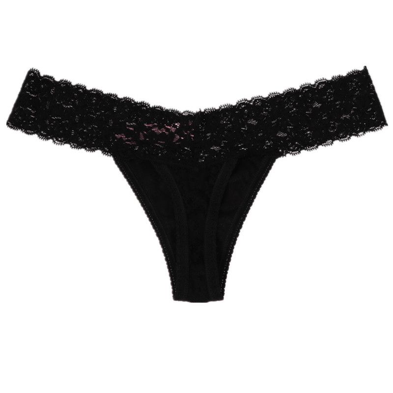 black g string lace