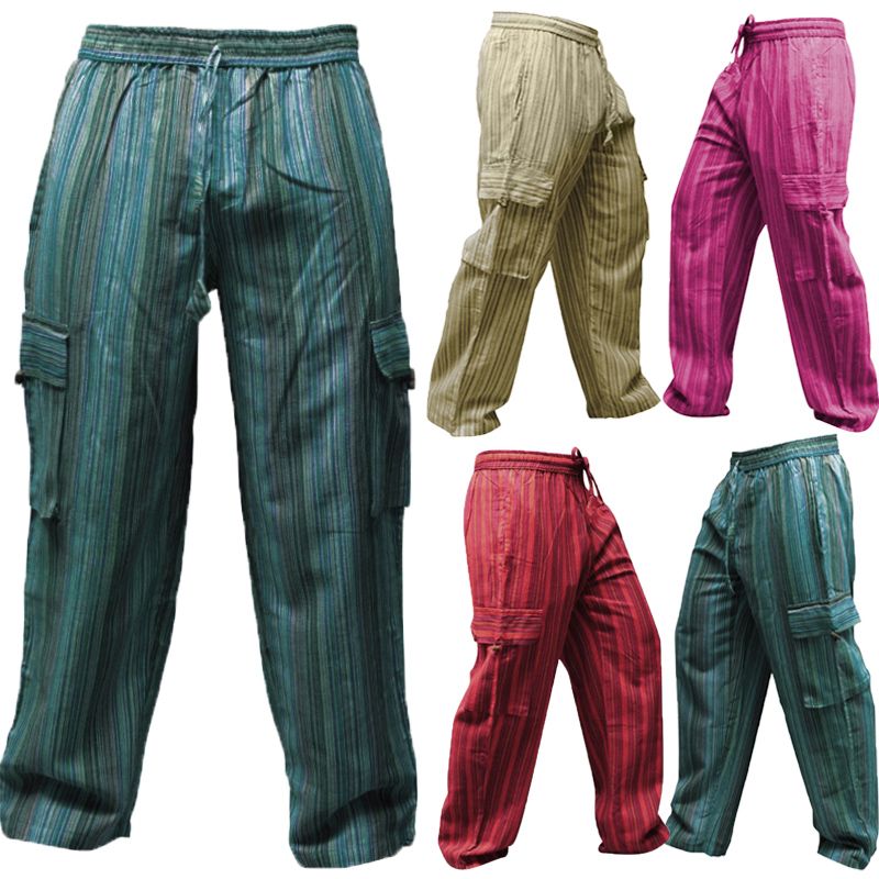 mens wide leg cargo pants