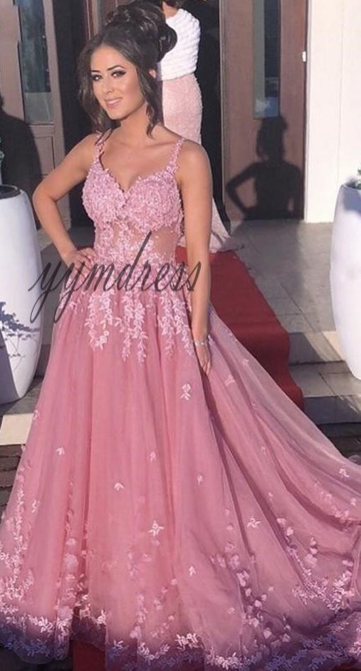 dark pink wedding dress