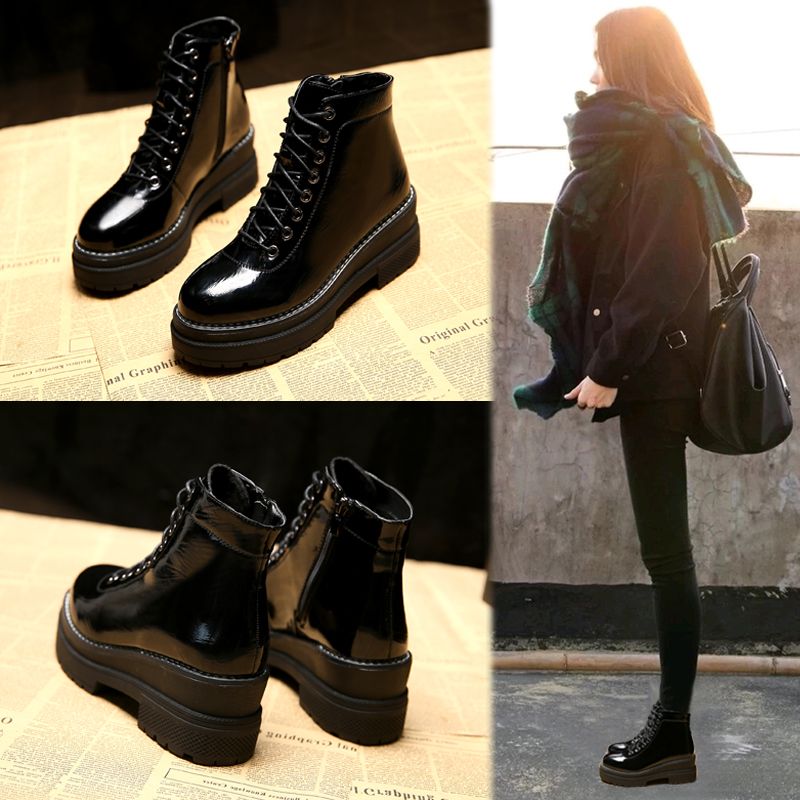 girls chunky ankle boots