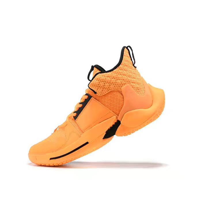 russell westbrook shoes orange and blue