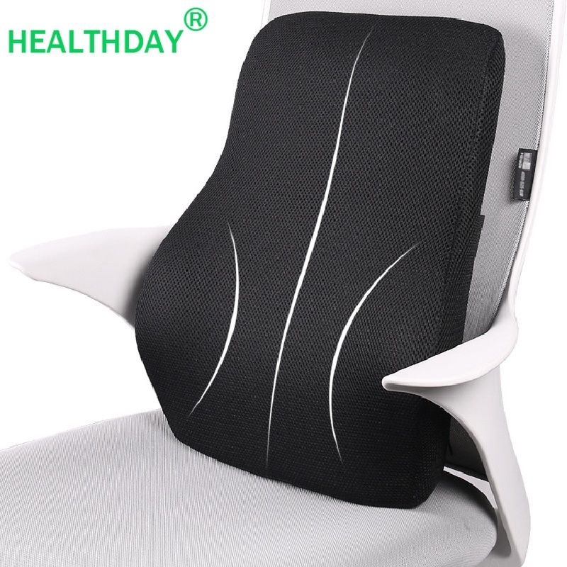Ergonomic Design Back Pillow For Chair Waist Car Seat Cushion