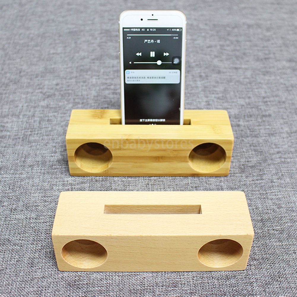 bamboo phone speaker