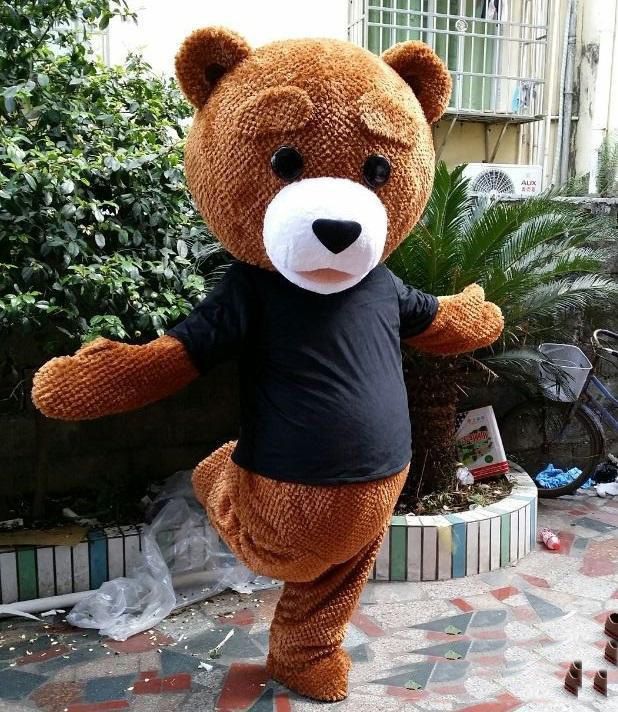teddy bear head costume