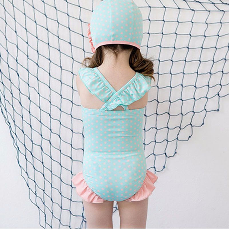 baby bathing suit with hat