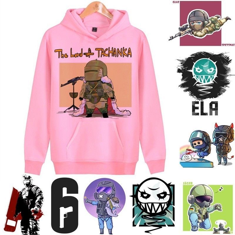 2020 New Rainbow Six Siege Cartoon Hoodies Sweatshirt Men Women